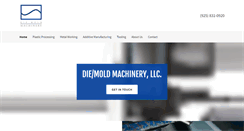Desktop Screenshot of diemoldmachinery.com