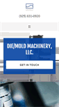 Mobile Screenshot of diemoldmachinery.com